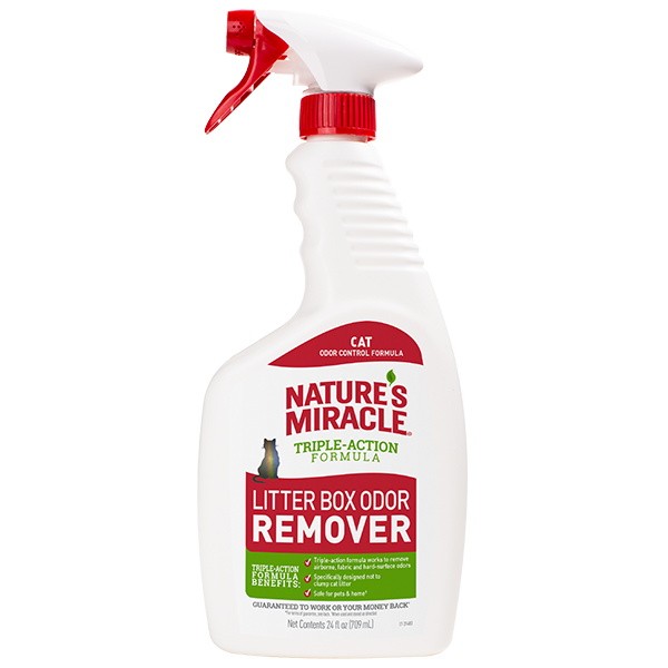 NM Litter Box Odor Remover 24 oz