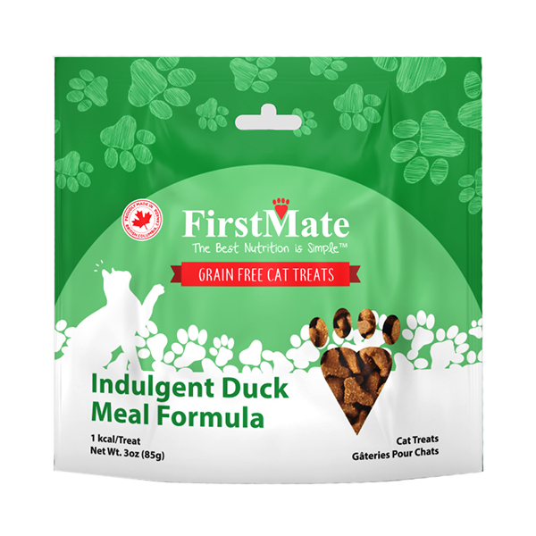 FirstMate Cat Treats Indulgent Duck 3oz