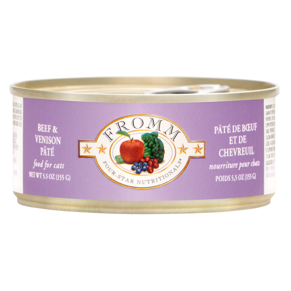 Fromm Four-Star Beef & Venison Pate 5.5 oz