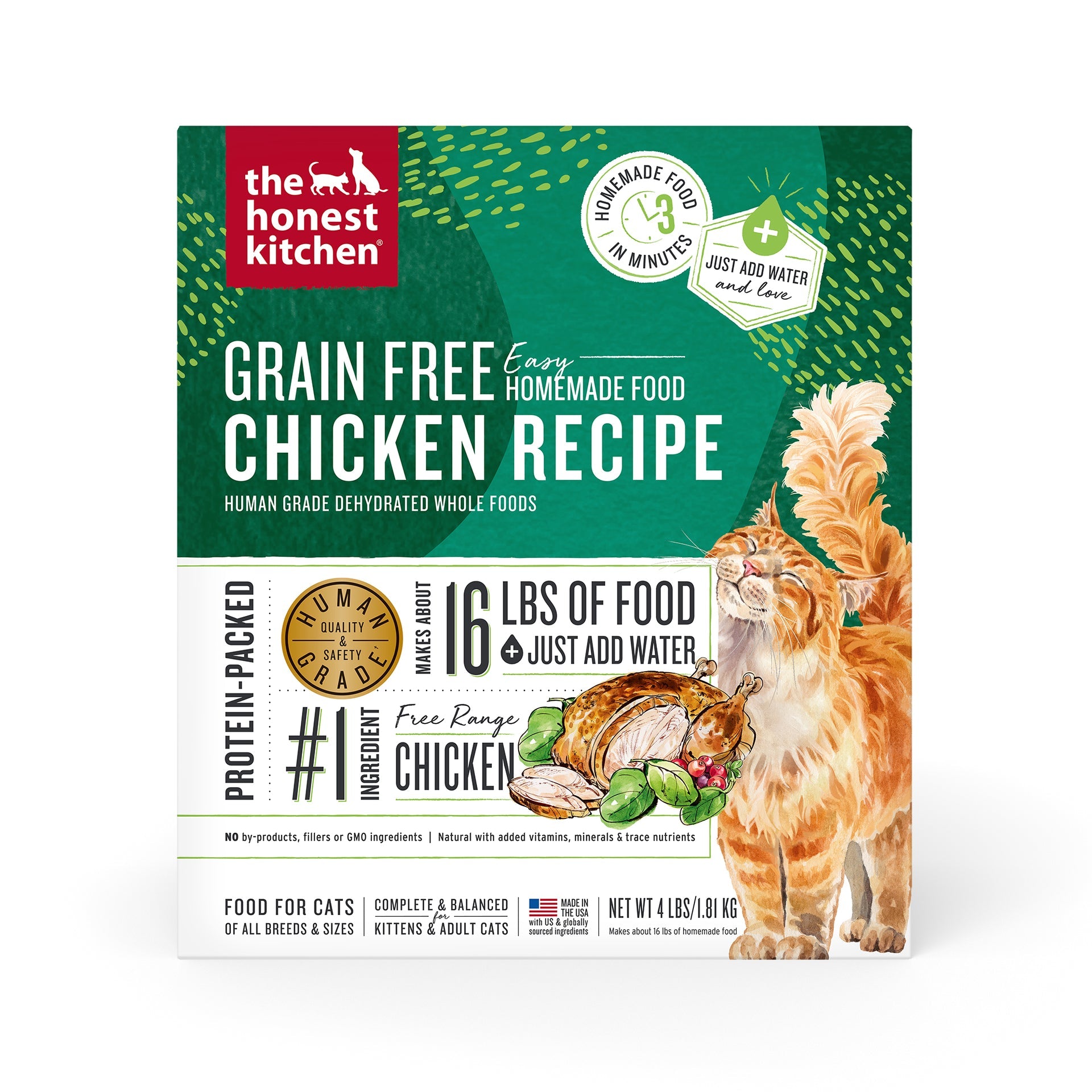 HK - Dehydrated Grain Free Chicken Recipe - 4LB