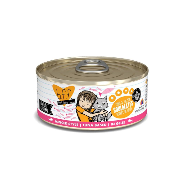 BFF Cat Tuna & Salmon Soulmates 24/5.5 oz (Case of 24)