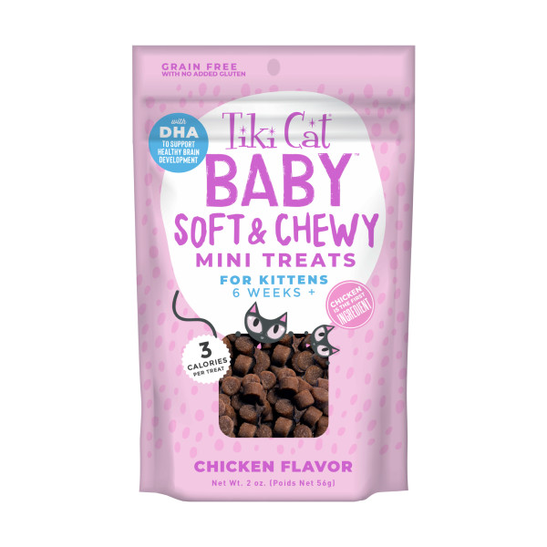 Tiki Cat Baby Soft & Chewy Chicken Flavoured Treats 8oz