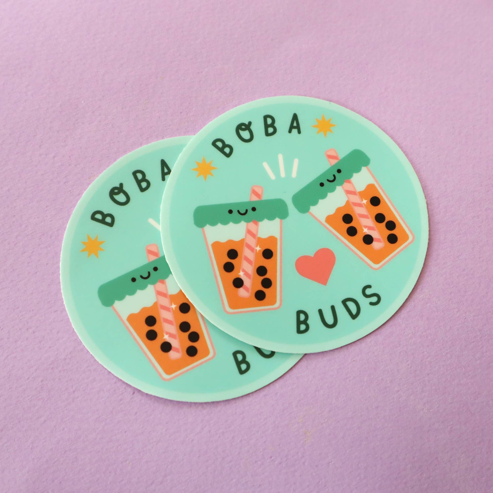 Boba Buds Sticker