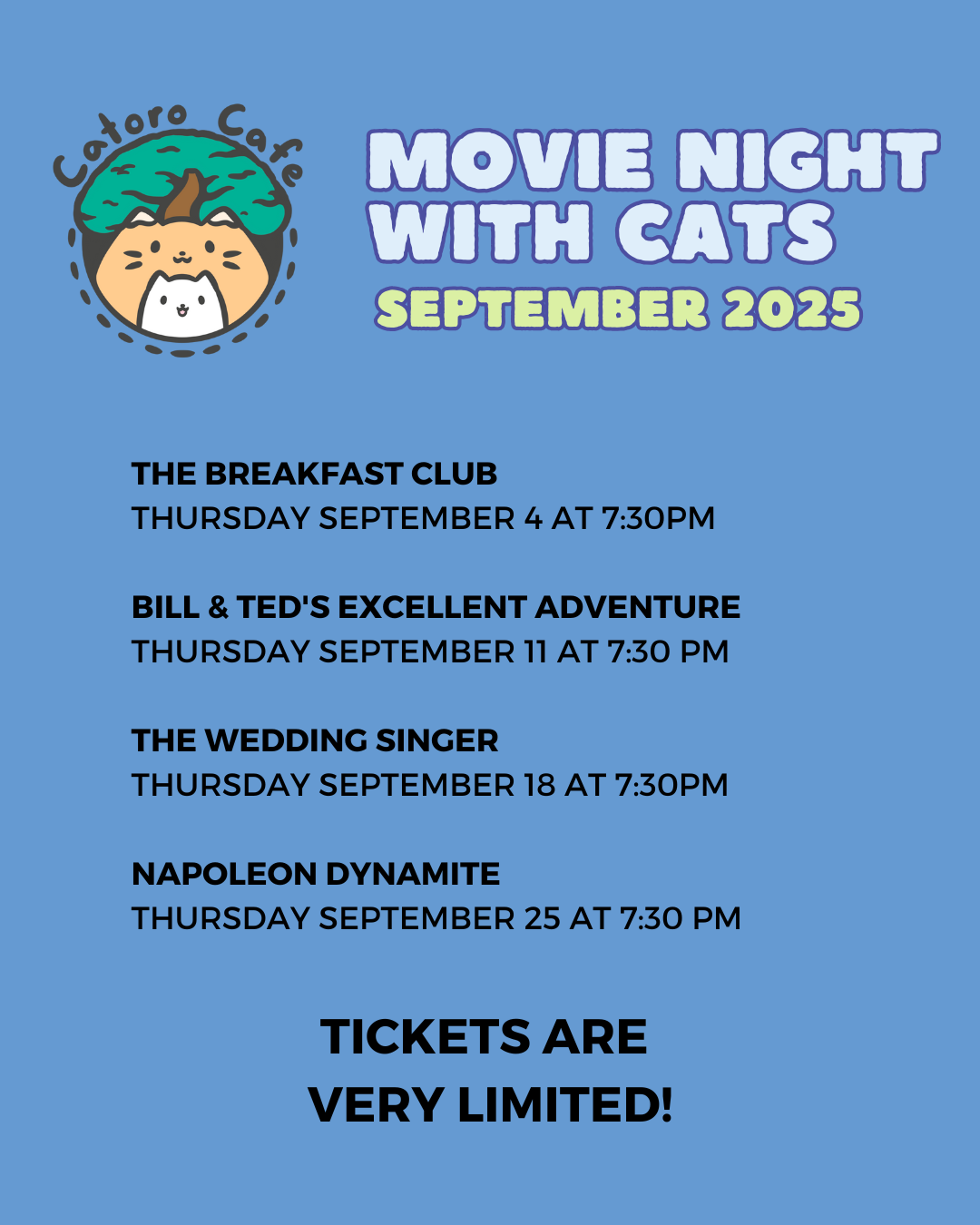 Catoro Movie Nights - September 2025