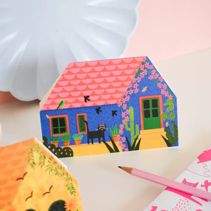 Frida Catlo's Blue House Cut Out House Card