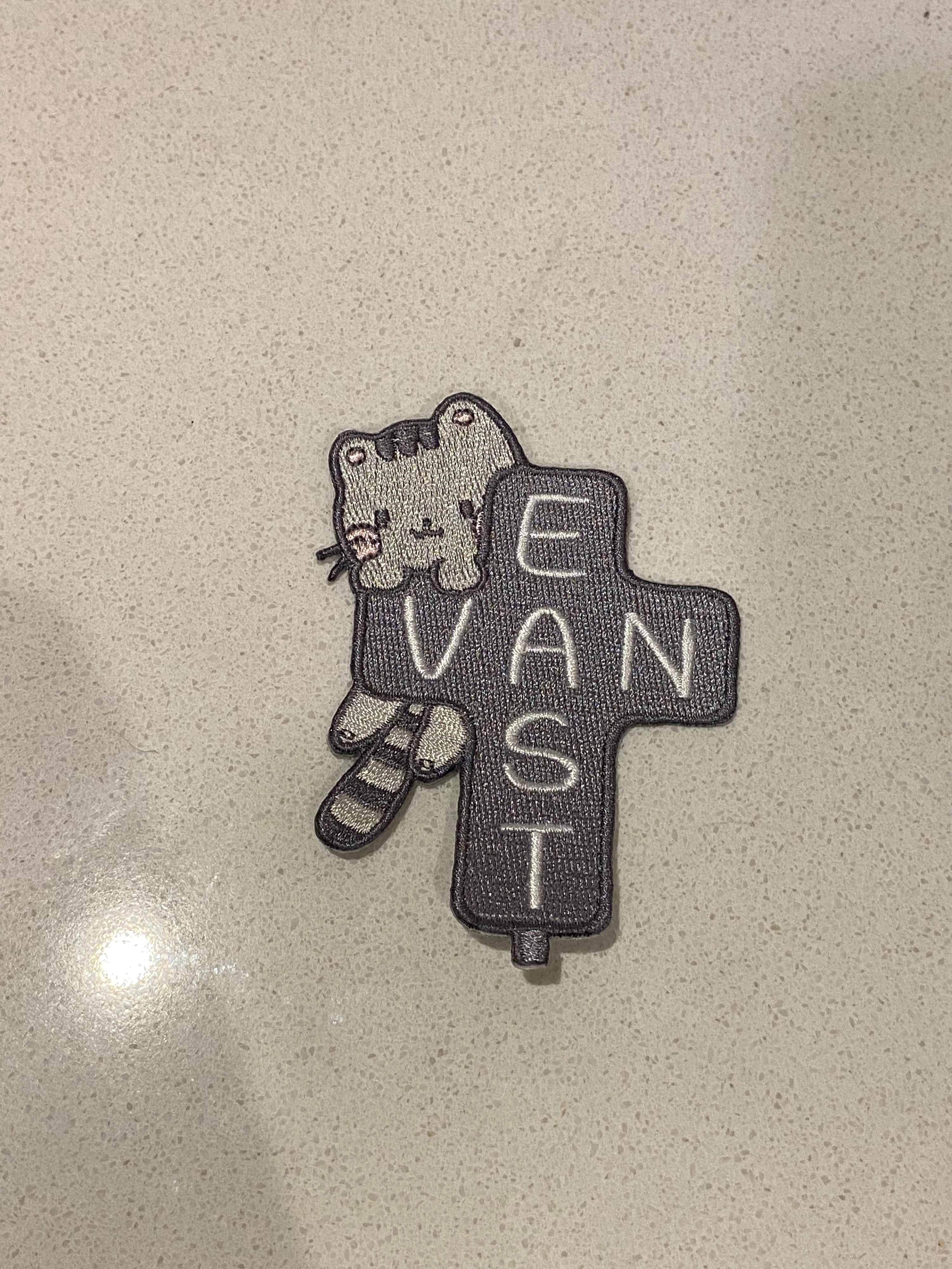 East Van Cat Iron On Patch