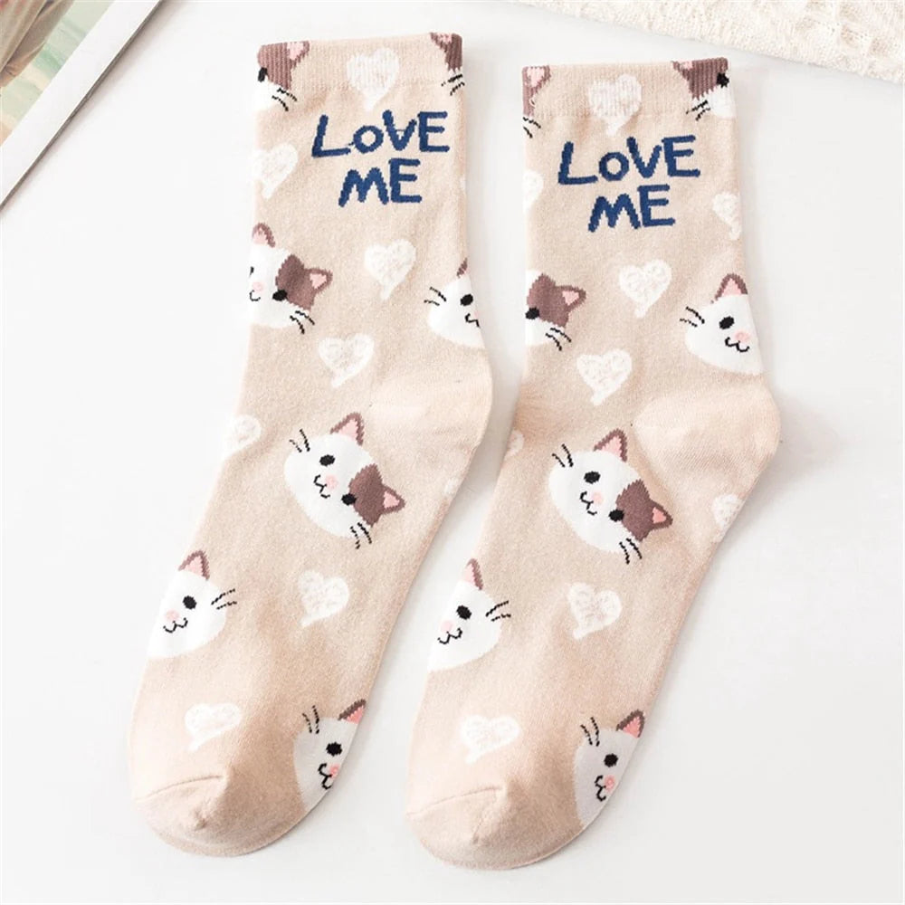 Love Me Cat Socks