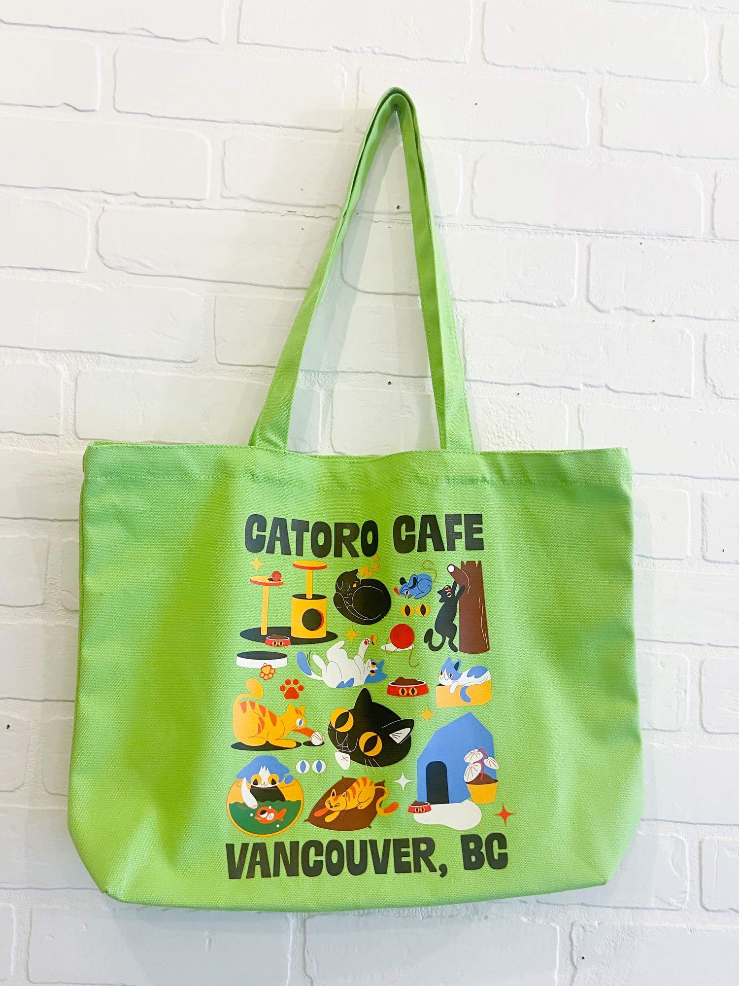 Catoro Tote Bag - Green