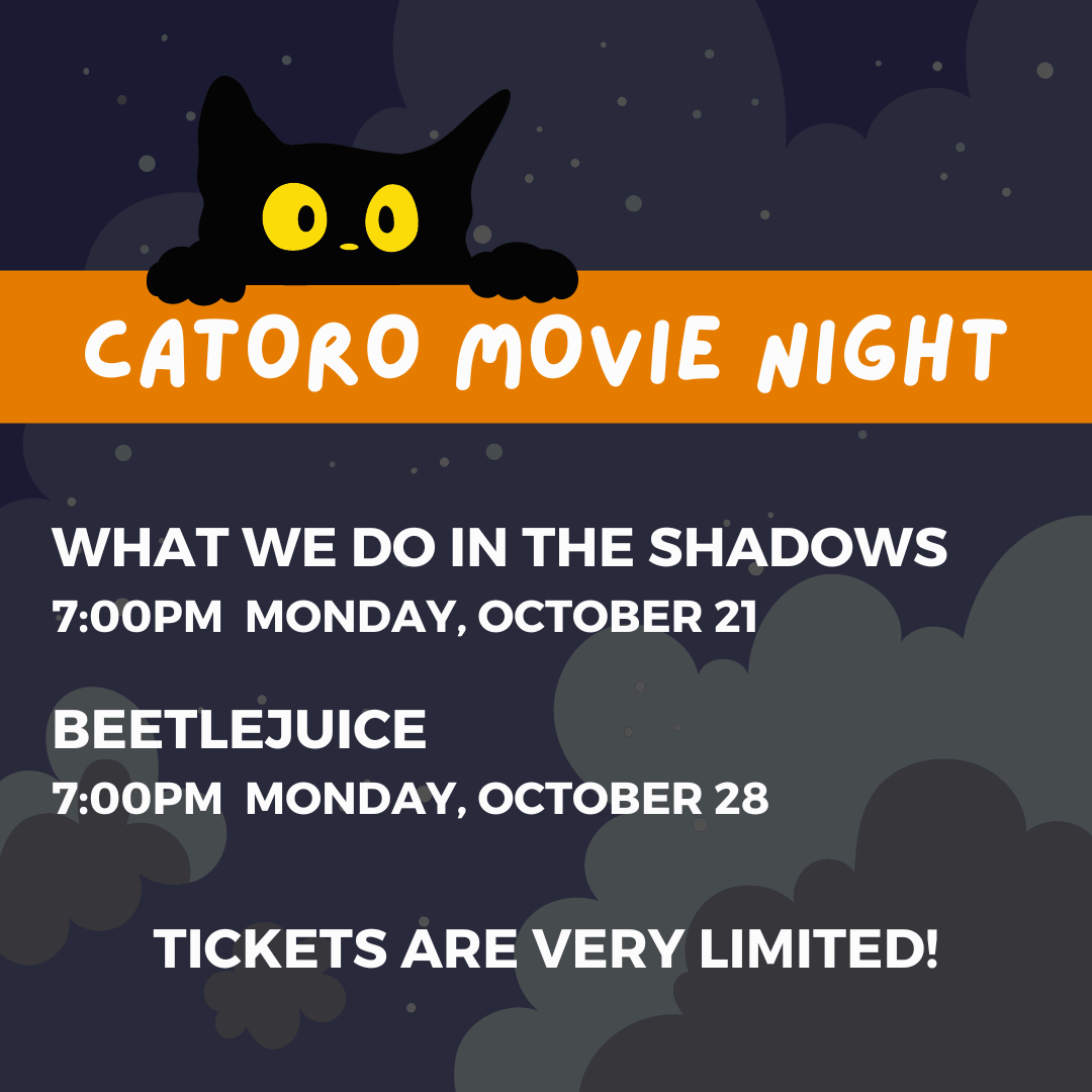 Catoro Halloween Movie Nights 2024