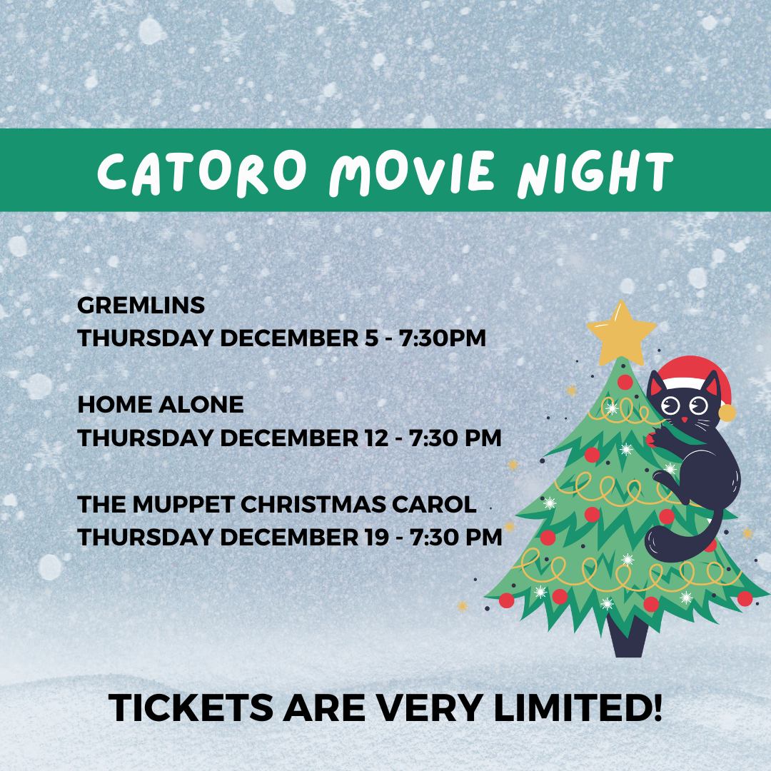 Catoro Movie Nights - December 2024