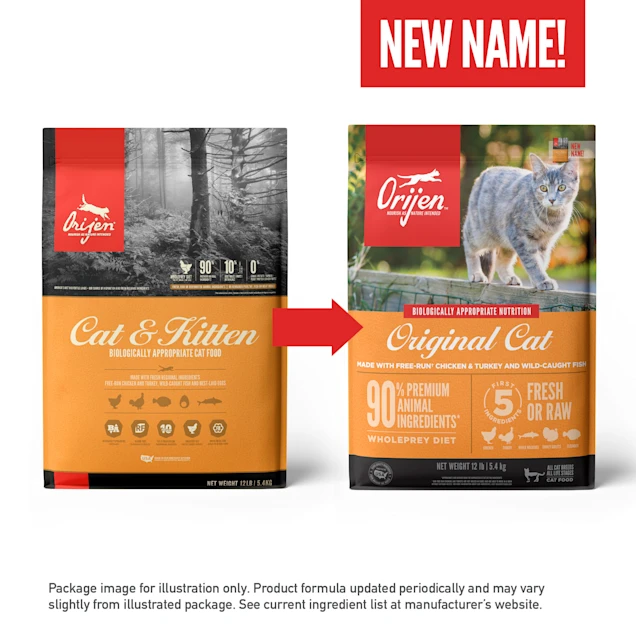 Orijen cat & top kitten 5 4 kg