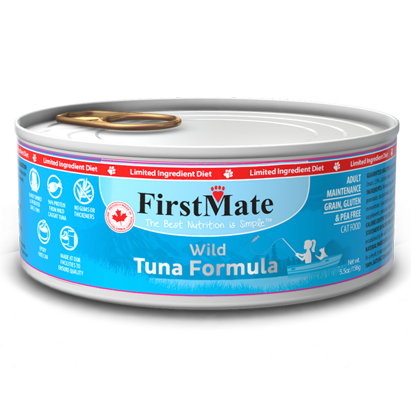 FirstMate Cat LID GF Wild Tuna (156g/5.5oz) - Catoro