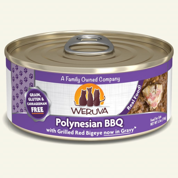 Weruva Cat GF Polynesian BBQ 5.5 oz - Catoro Pets