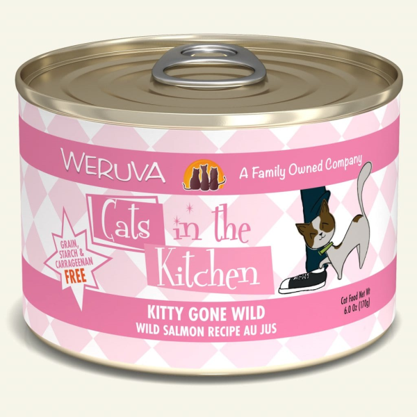 Weruva Cats in the Kitchen Kitty Gone Wild 24/6 oz - Catoro Pets