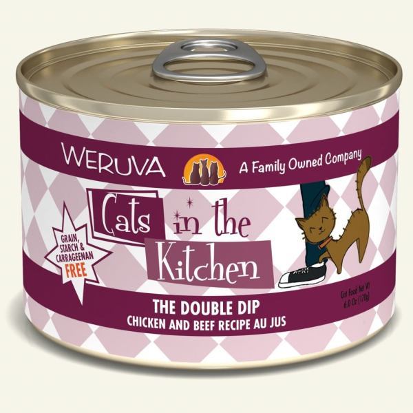 Weruva Cats in the Kitchen The Double Dip 24/6 oz - Catoro Pets