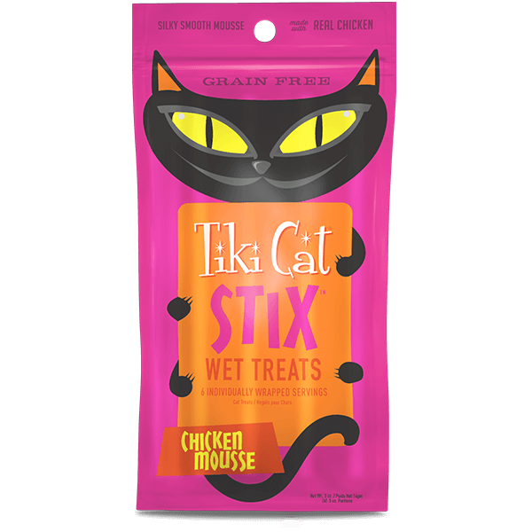 Tiki Cat Stix Wet Treats GF Chicken Mousse - Catoro