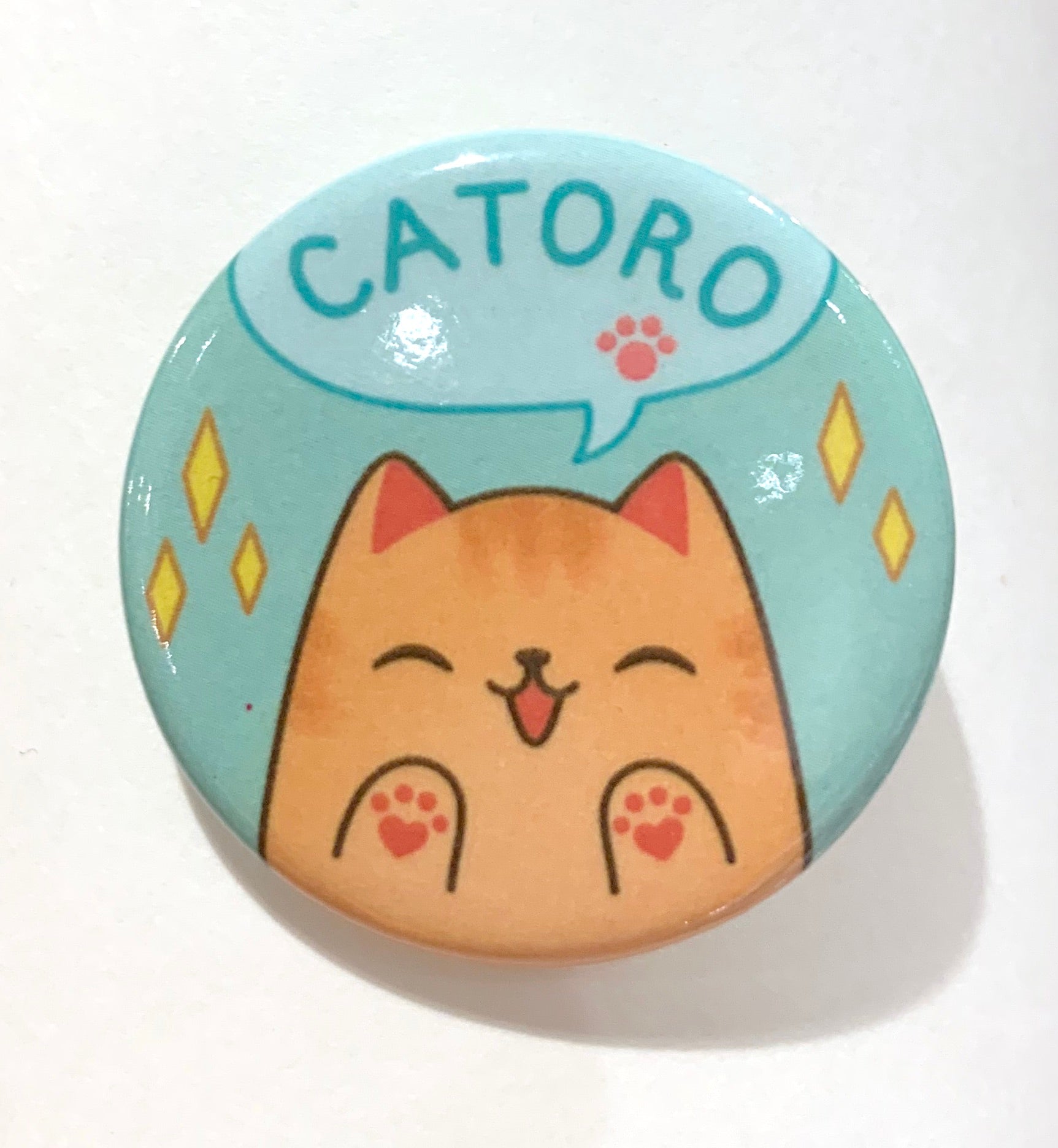 Catoro Button Pins - by Megchan Doodles - Catoro