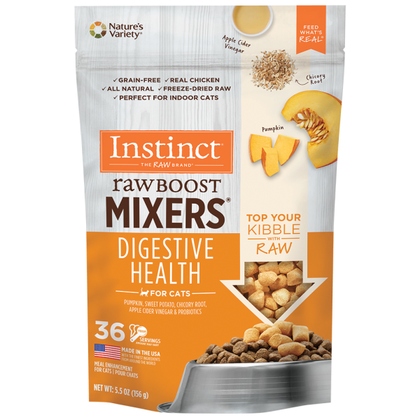 Instinct Cat Raw Boost FD Mixers Gut Health 5.5 oz - Catoro