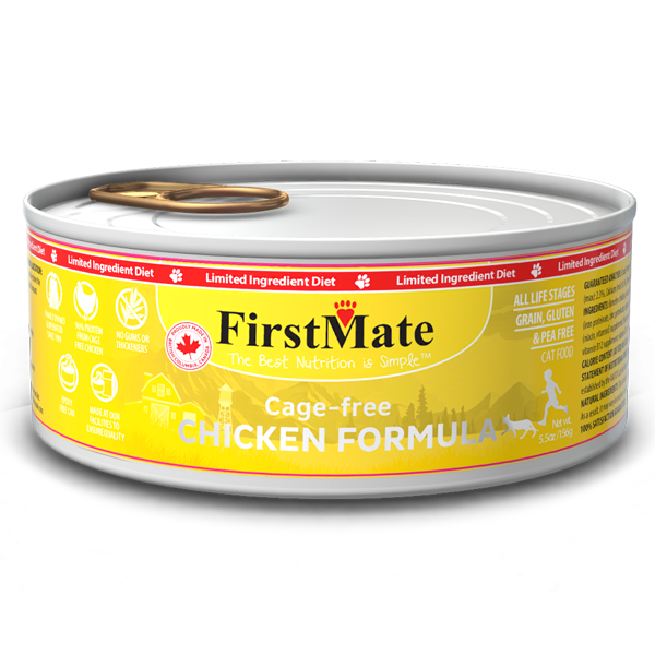 FirstMate Cat LID GF Chicken (156g/5.5oz) - Catoro
