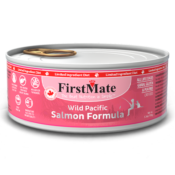 FirstMate Cat LID GF Salmon (156g/5.5oz) - Catoro