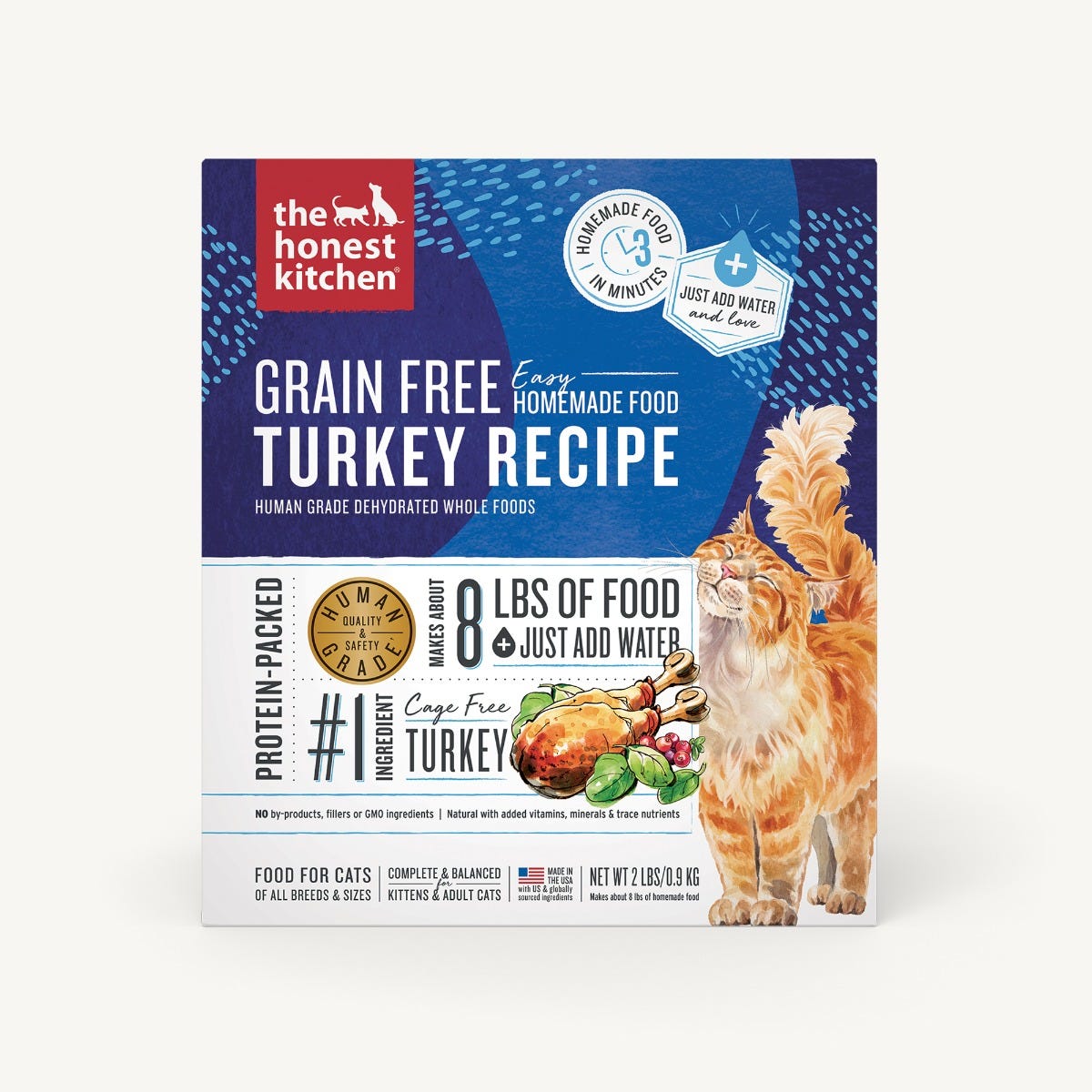HK Cat Dehydrated GF Turkey - 2 lb