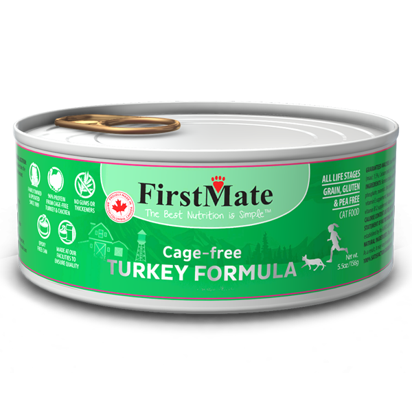 FirstMate Cat LID GF Turkey (156g/5.5oz) - Catoro